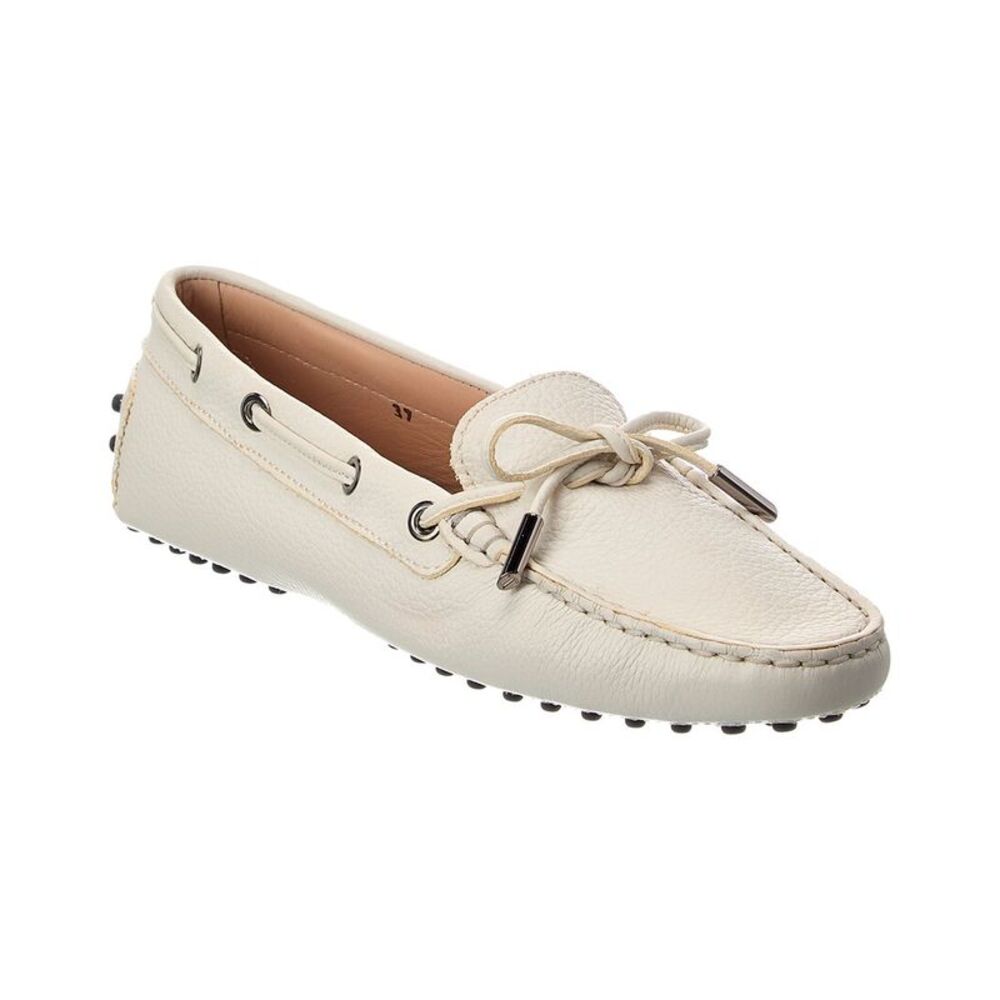 Tod’S Heaven Leather Loafer, White